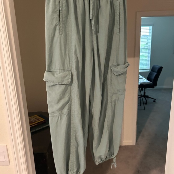 Splendid Sage Green Relaxed Trousers - Picture 9 of 10